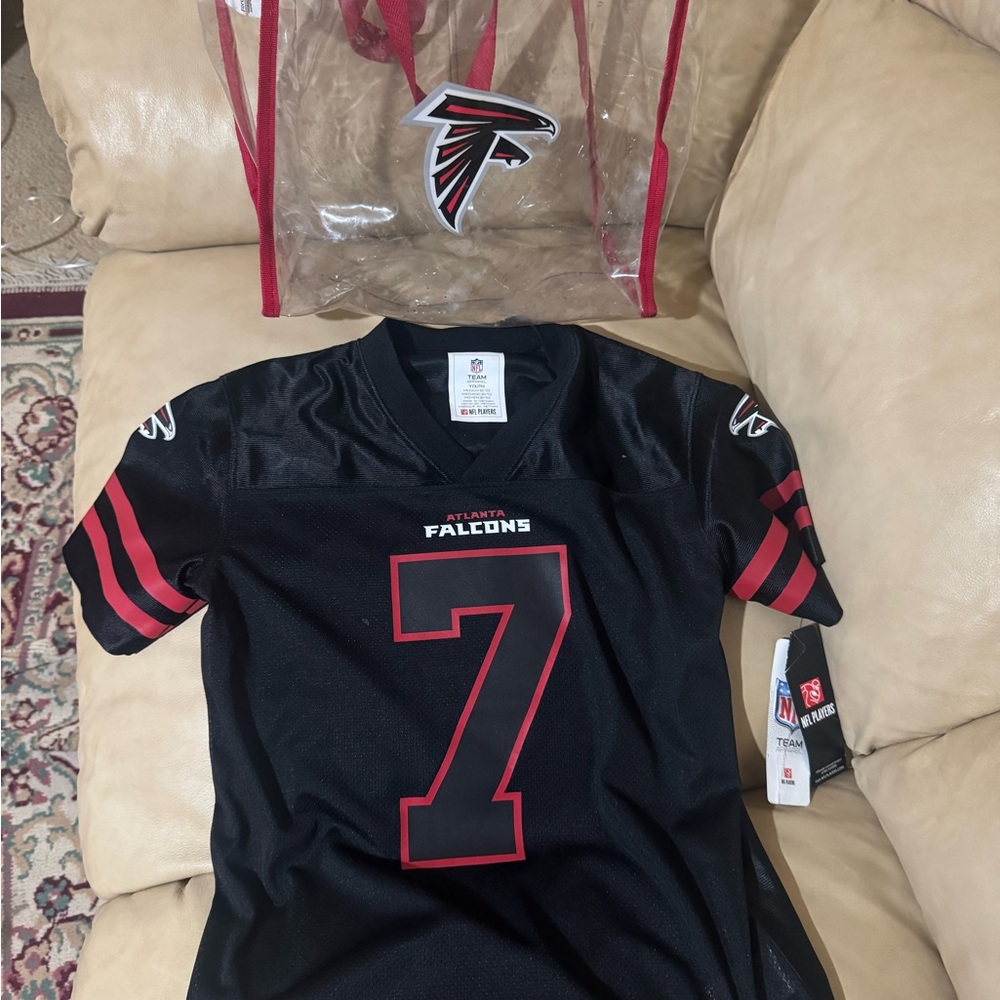 NFL Black and Red Kids Jersey